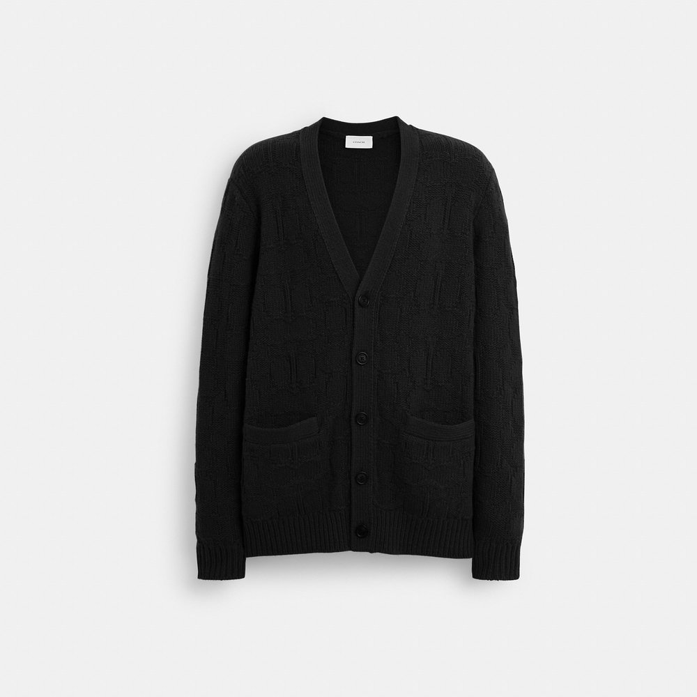 NWT Coach Outlet Signature Knit Cardigan